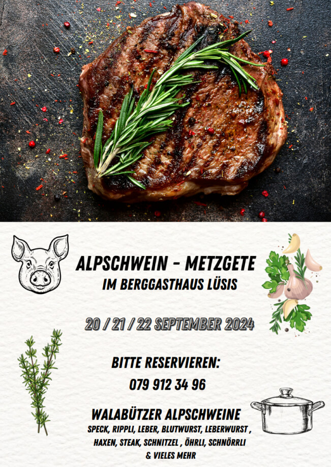 Alpschwein-Metzgete